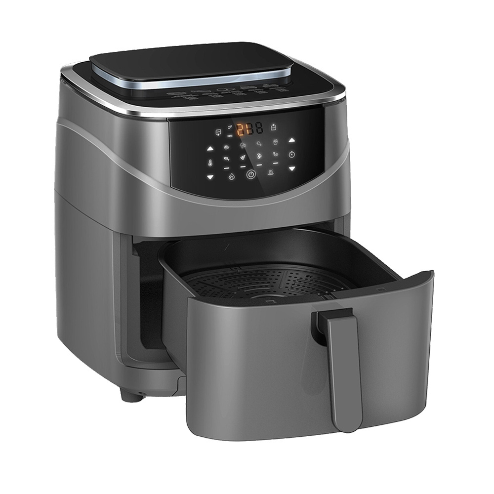 New Design Smart Touchscreen Display 6.5L 1800W Air Fryer with Steam Spray Function