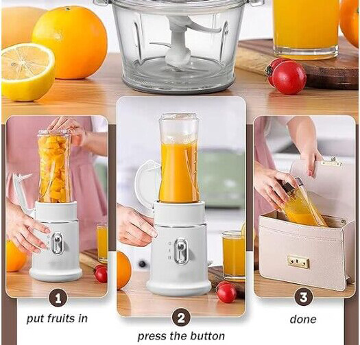 Household electric Juicer Multifunctional Coffee Meat grinder Juicing and Minced Food Processor