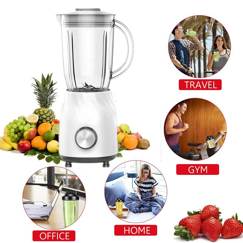 Professional Smoothie Juicer Kitchen Appliance Grinder Mixer Stand Electric Personal Table Blender