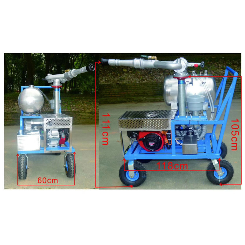 35L gasoline engine power sprayer pump trolley sprayer for Agriculture ,Garden,Farm Use