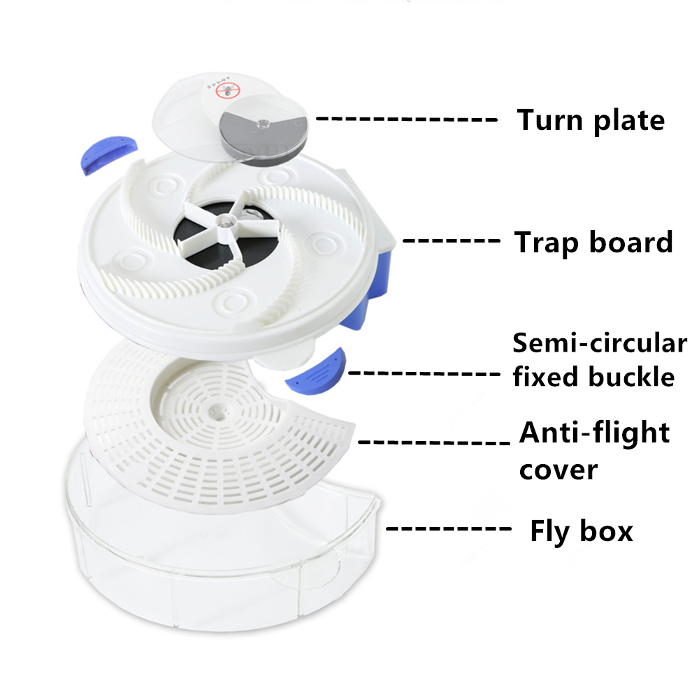 Anti Fly Trap Electric USB Automatic Flycatcher Pest Reject Control repeller Catcher USB Electric Automatic  Fly catcher