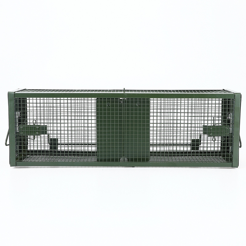 Reusable Double Door Catching Mice Traps Mouse Bait Snap Rodent Catcher Mice Mousetrap Hunt Rat Cage Single Mice Rodent Cage