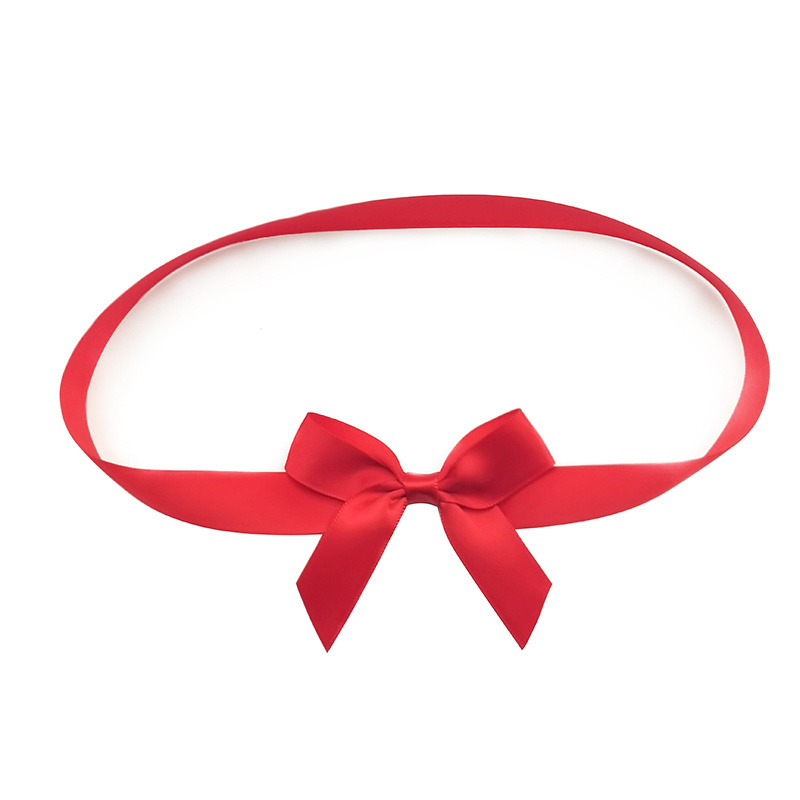 Packaging Ribbon Bow Gift Packaging Elastic Ribbon With Bow Elastic Stretch Loop Ribbon Bows