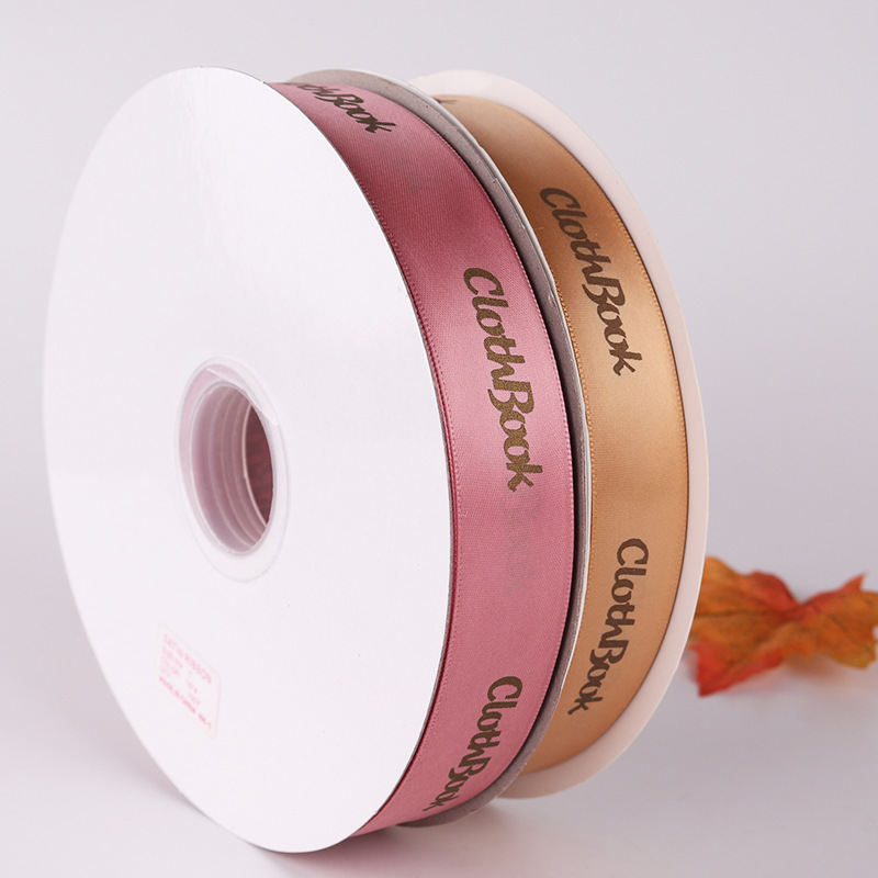 2 Inch Custom Print Satin Ribbons Gift Ribbons For Packaging Decoration