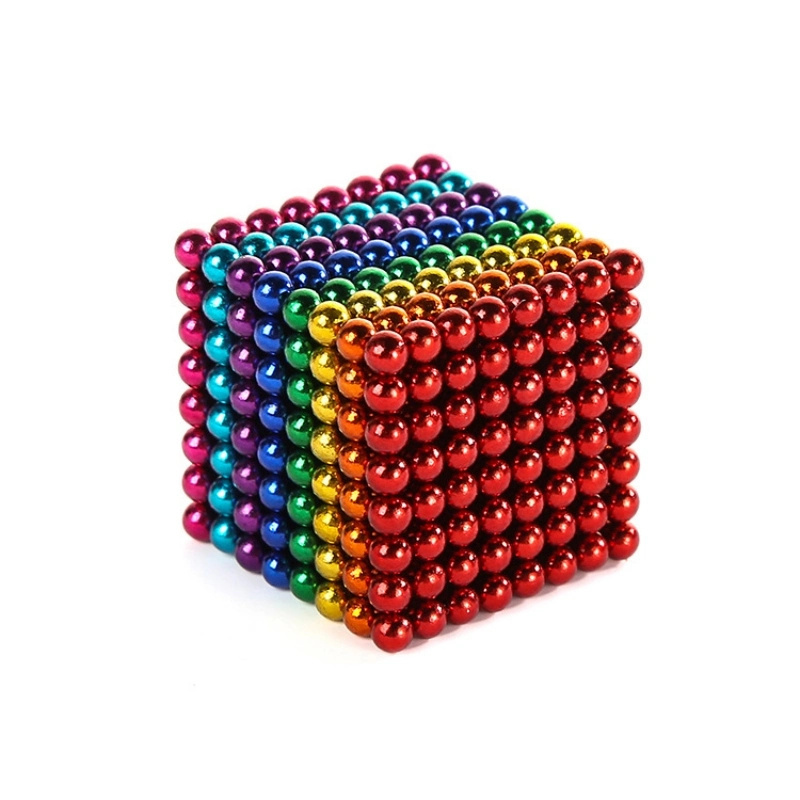 12+ Years Factory Wholesale Neodymium Magnet Sphere Bucky Rainbow Magnetic Balls