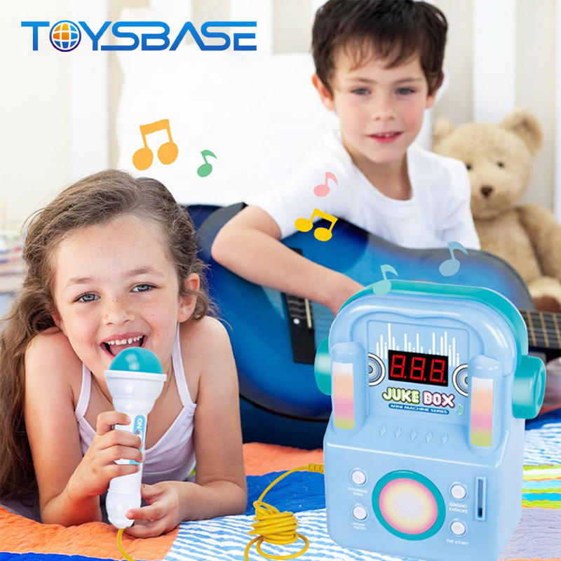 Popular Instrument Kids Karaoke Musical Toys CD Player Wiht Microphone