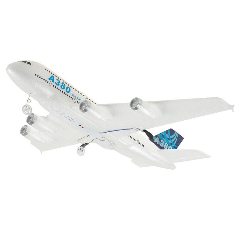 2.4Ghz 2 Channel Kids Aircraft Durable Rc Plane Airbus A380