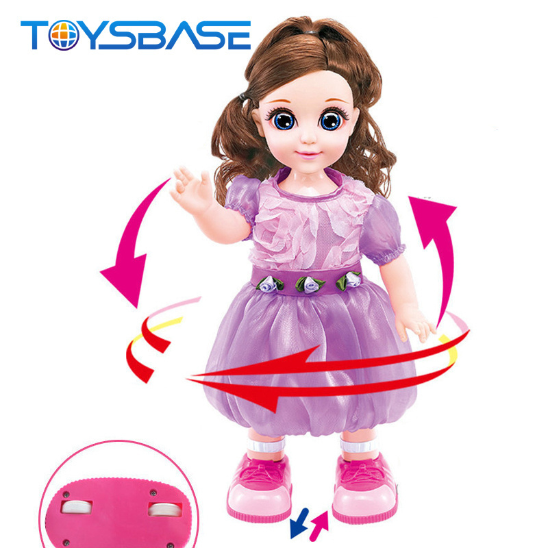 China Boneca Baby Intelligent Fashion Dolls For Kids Walking Dancing And Singing Real Baby Dolls