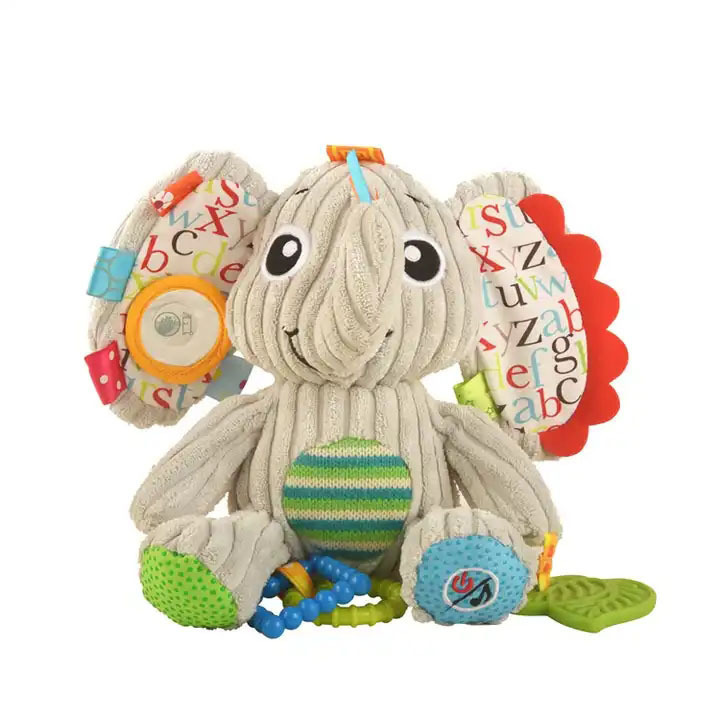 Comfort Baby Animal Toy Soft Elephant Sleep Toy Musical Soothing Sounds Electronic Music Plush Baby Toys