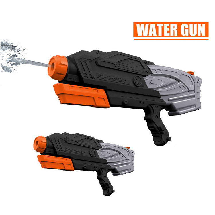 1000ml Power Full Water Gun Toys Summer Water Gun Toy Outdoor Game Spray Black Water Gun