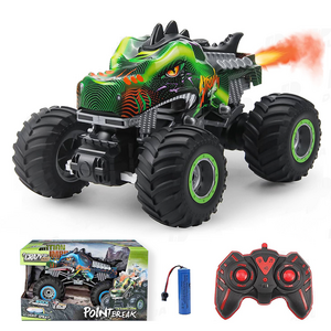 Hot Selling RC Toys 2.4GHz Remote Control Monster Truck for Kids with Light, Sound & Cool Spray