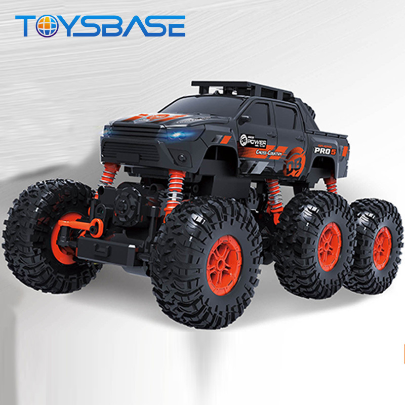 Hot 6 Wheel Four-Wheel Drive Remote Climbing Toy RC Off Road Cars