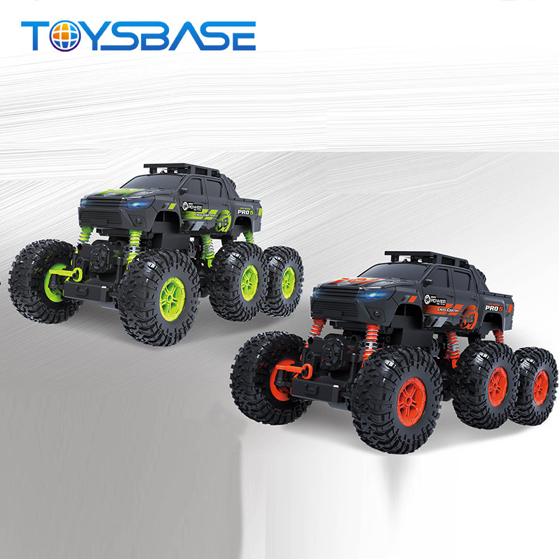 Hot 6 Wheel Four-Wheel Drive Remote Climbing Toy RC Off Road Cars