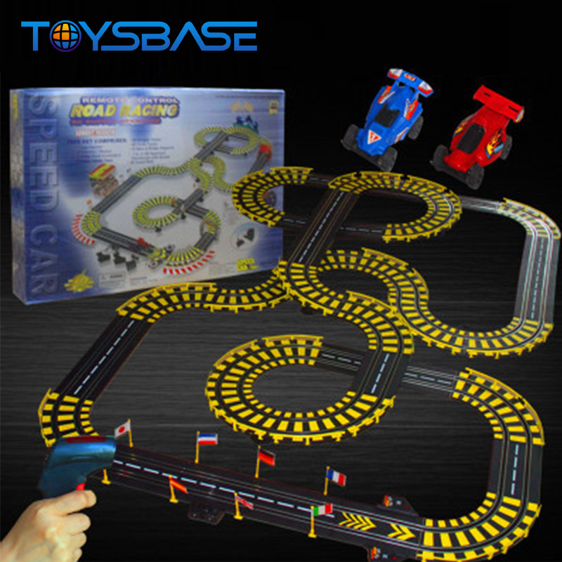 High Speed Electric Rail Car Racing Game Slot Track Racer Toy