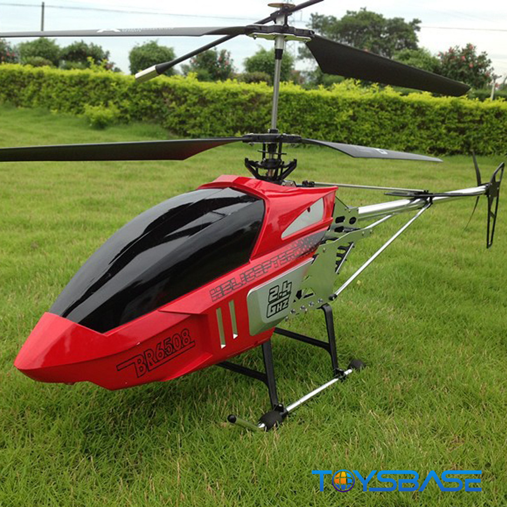 Servicio de juguetes rc economica en Espanol,Toys BR6508 130CM Size 3.5 channel 2.4GHz Gyro Outdoor Large Scale RC Helicopter