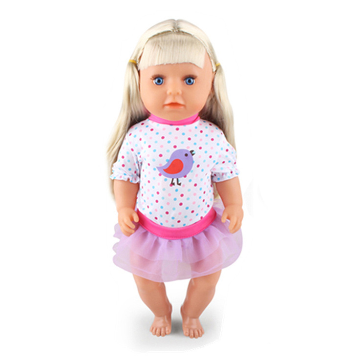 Wholesale Girls Children Fashion Baby Dolls Girl Toy Vinyl 18 Inch Dolls For Girls