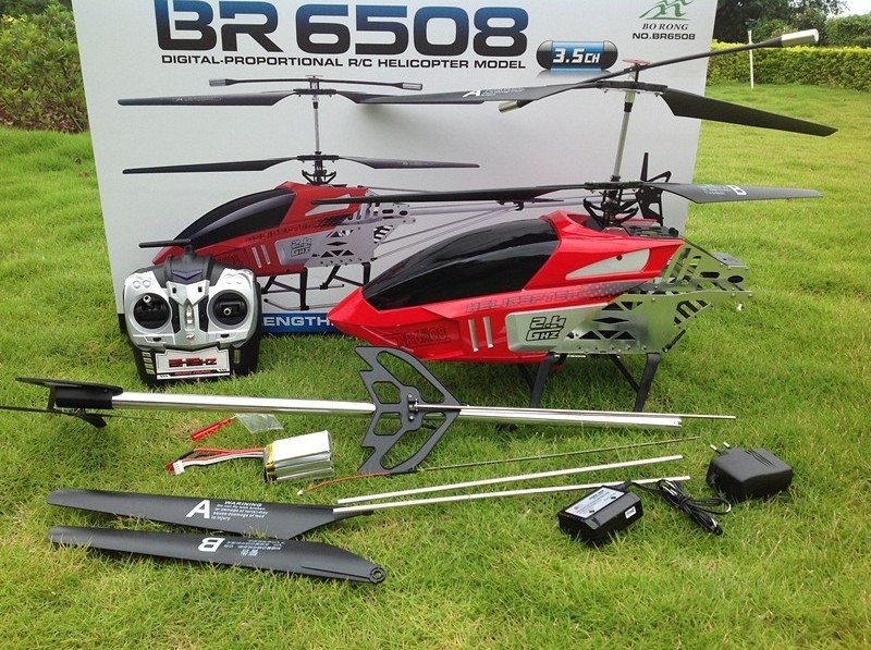 Servicio de juguetes rc economica en Espanol,Toys BR6508 130CM Size 3.5 channel 2.4GHz Gyro Outdoor Large Scale RC Helicopter