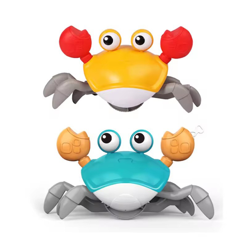 Eco-Friendly Kids Beach Swimming Float baby Crab Wind-Up Bath Toy