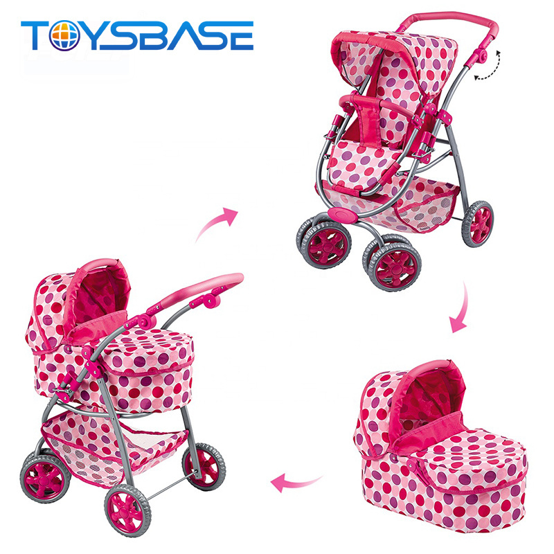 3 In 1 Luxury Pram Set With Car Seat Baby Doll Stroller Toy For Sale With Car Seat