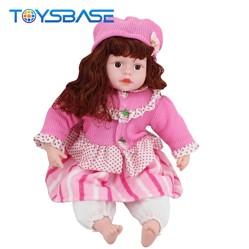 24 Inch Speak English Blink Eyes With Touch Toys Silicone Simulation Electrical Baby Doll