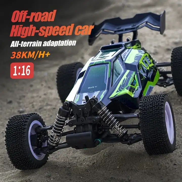 2.4 Ghz Remote Control Car 1 16 Scale All Terrain Full Proportional 4wd Off Road Monster Truck Rc Car With Remote Control 35km/h