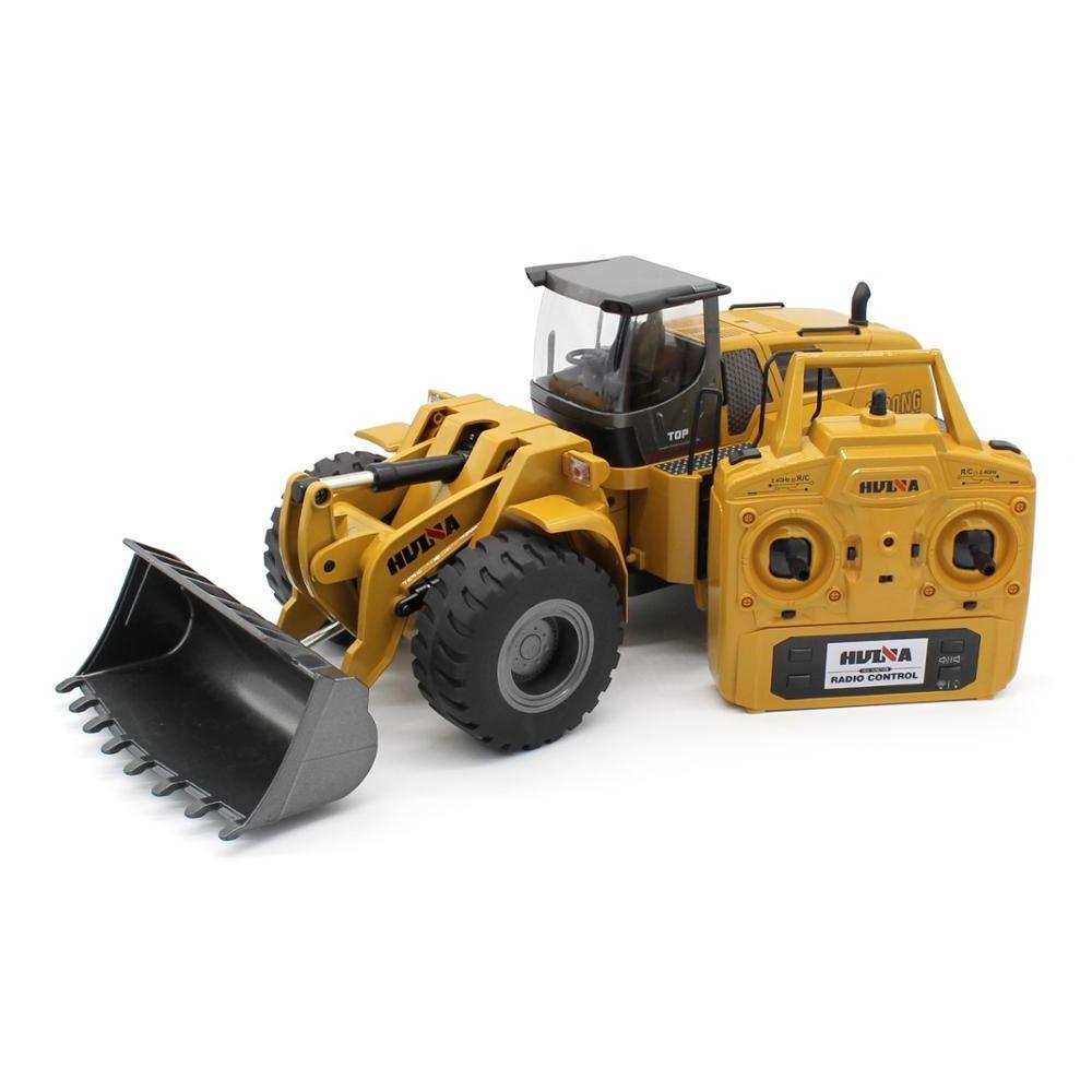 1/14 Huina 1580 Rc Metal Excavator Huina 1583 Remote Control Wheel Loader Radio Control Toys Construction Model Set For Adults