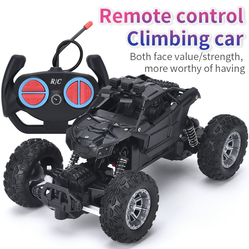 Amzone Hot Alloy Four-wheel Climbing car 4WD Remote Control Car High Speed RC Truck With Light For Adult and Children Boy Toys