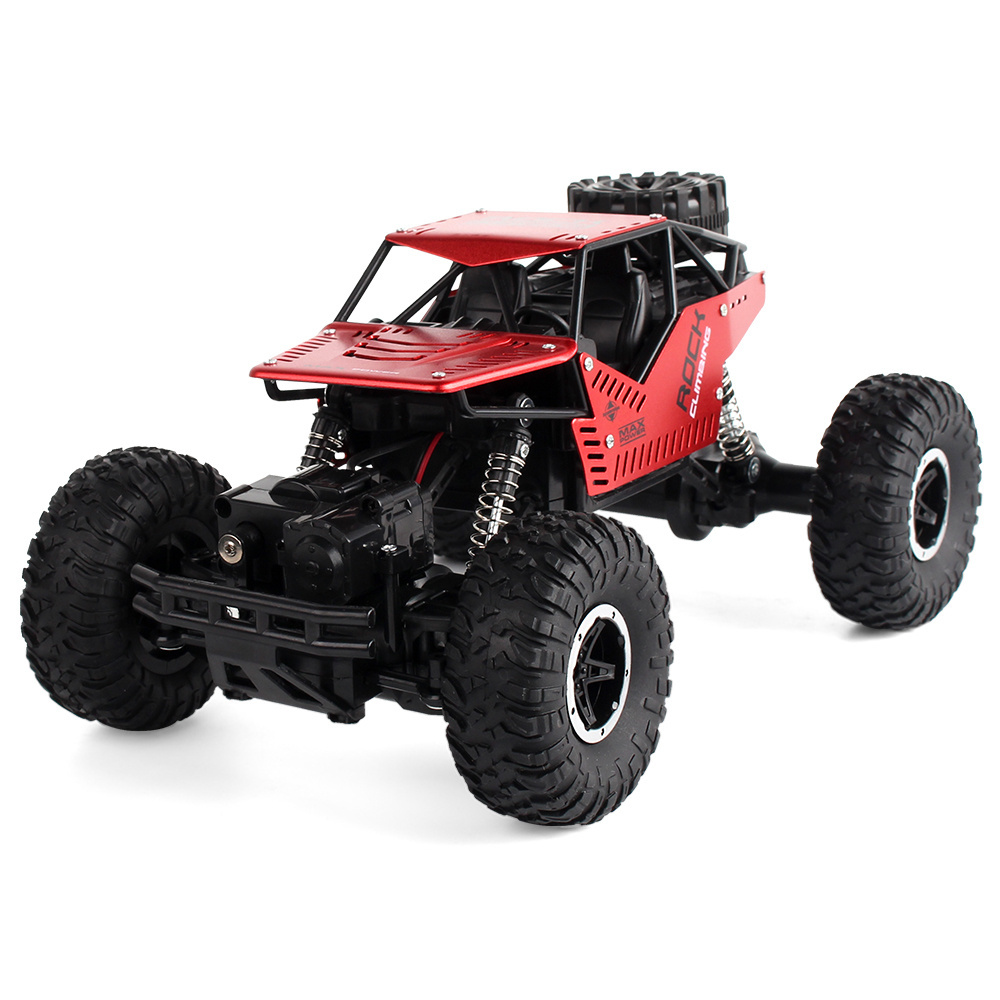 Tiktok Best Sale High Speed 1:16 Scale 4 CH Alloy Rc Rock Crawler Truck Remote Control Car Can Change Tire Rc Off Road Toys