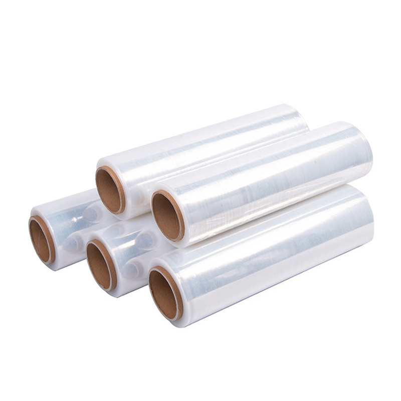 Pangda Wrapping Film Lldpe Shrink Wrap Plastic Packing Shrink Film Wrap Roll Polyethylene Clear Stretch Film