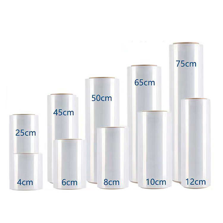 Pangda Wrapping Film Lldpe Shrink Wrap Plastic Packing Shrink Film Wrap Roll Polyethylene Clear Stretch Film