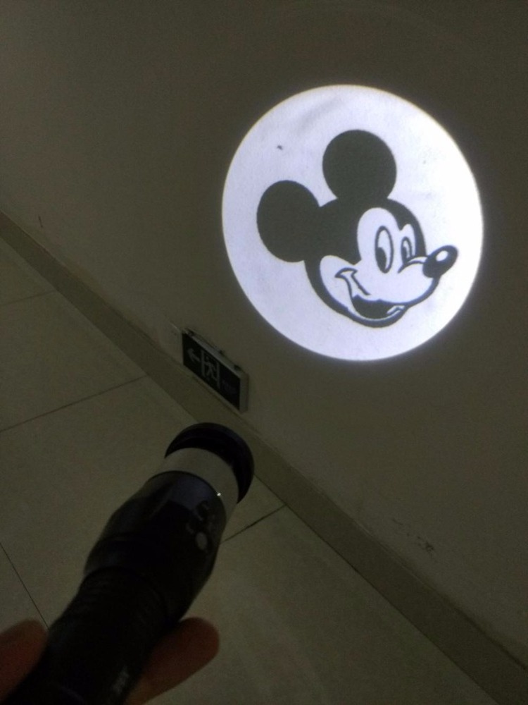 Torch Flashlight Projection 2023 newest design most popular torch projector custom flashlight led ...