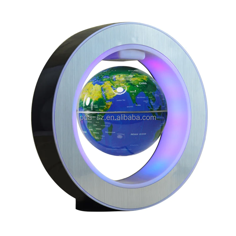 Mysteriously Floating Rotating Magnetic Levitation Globe 4inch with led light for gift decoration