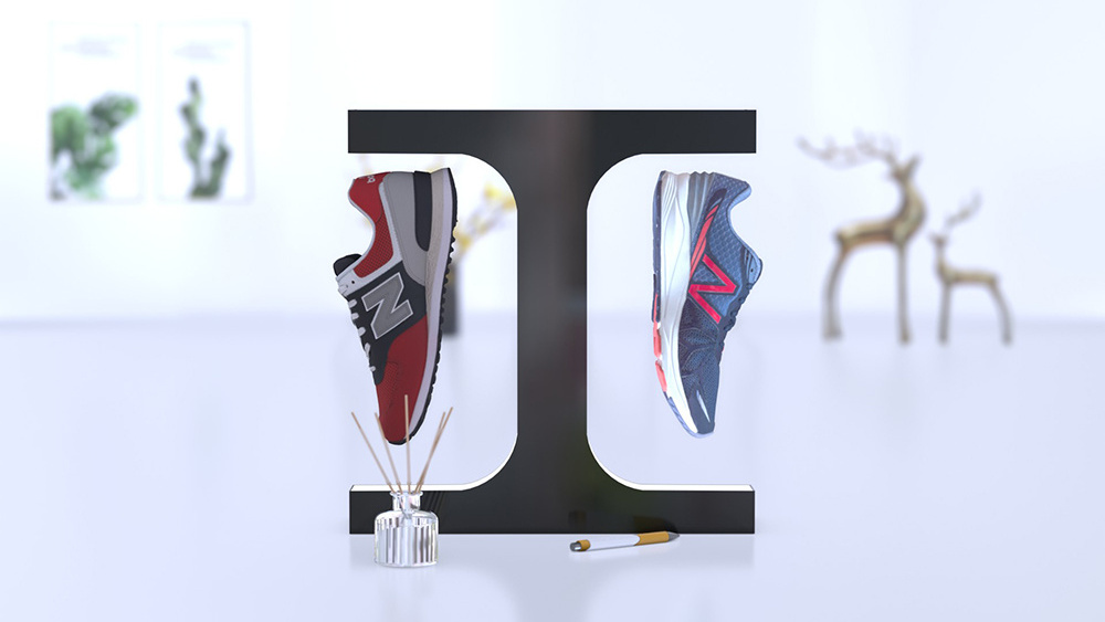 Levitating Floating Stand Remote Levitation Shoes Advertising Exhibition Shoe Store Show Display