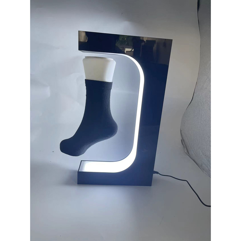 Reliable Quality Magnet Levitating Sock Retail Stand Magnetic Levitation Floating Display