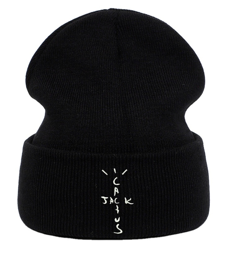 Custom Embroidery 100% Acrylic knitted Unisex Winter Head Warmer Slouch Skull Cap For Sports