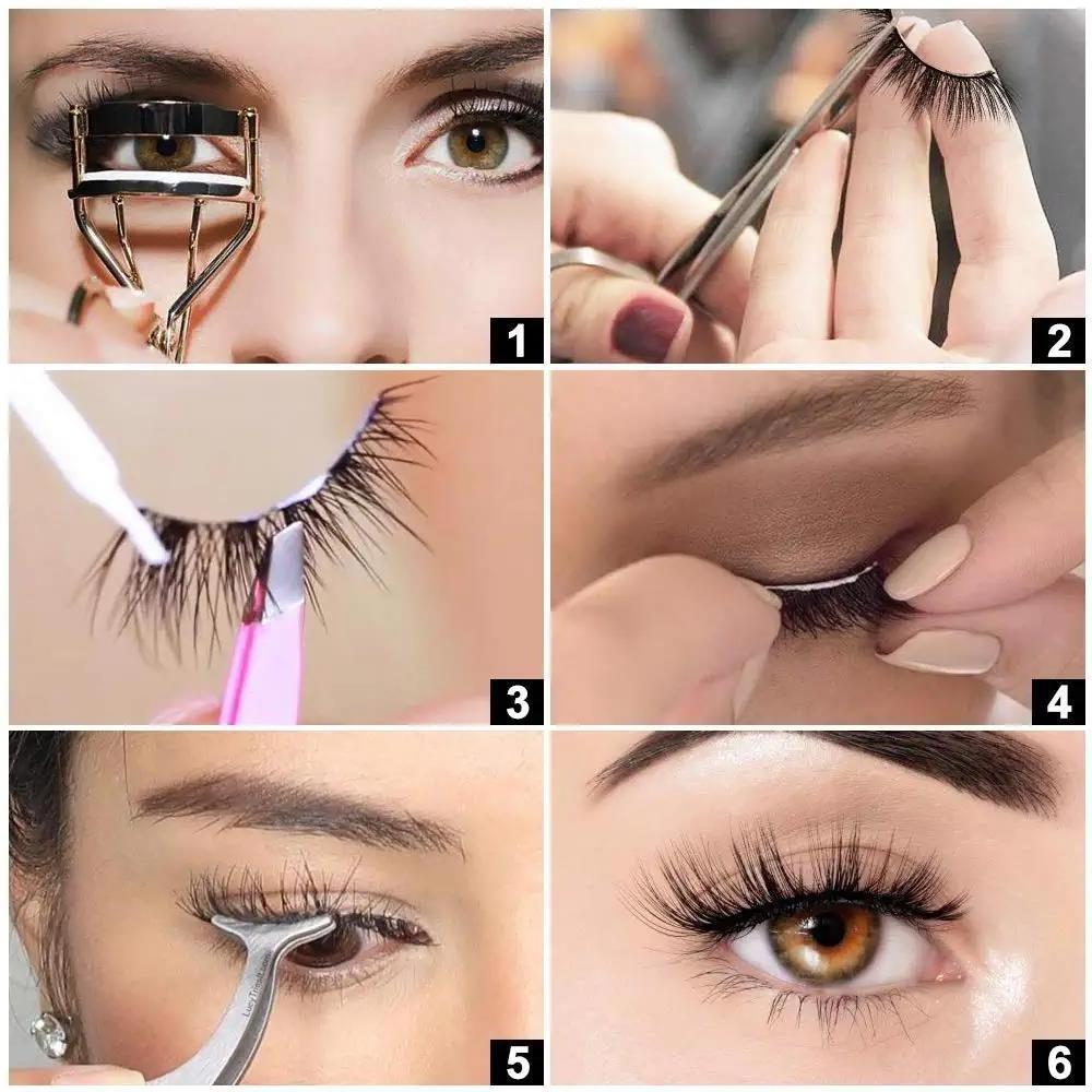 False Lashes Mink Wholesale Fluffy Eyelash Bulk 30 Pairs 5D Faux Mink Eyelashes Pack Individual