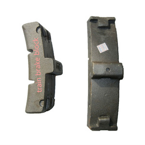 railway train locomotive brake block brake shoe