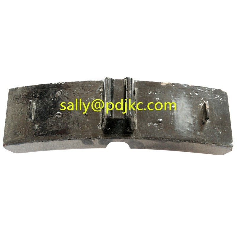 railway train locomotive brake block brake shoe