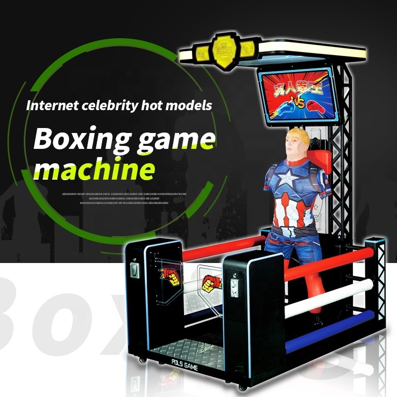 Colorful Park Man Arm Burn Punching Hiting Hot Sale Boxing Machine/Boxing Training Machine/Boxing Arcade Machine