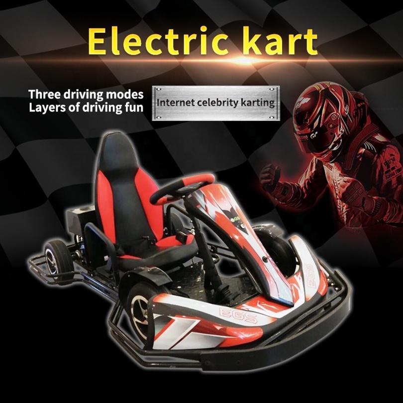 Buy Go Karts 4 Wheel Drive Off Road Professional Karting Car Machine Adults Kids Racing Kart Electric 1000W Go Karts