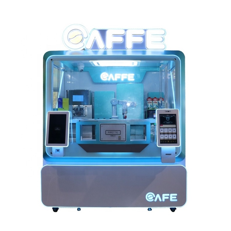 Protein Shakes Hot Cold Coffee Vending Machine Smart Type Bean To Cup Fresh Ground Coffee Vending Machine