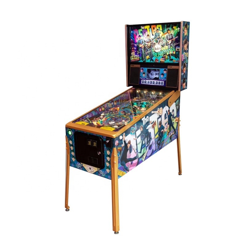 Indoor Coin Operated Entertainment Virtual Pinball Game Machine