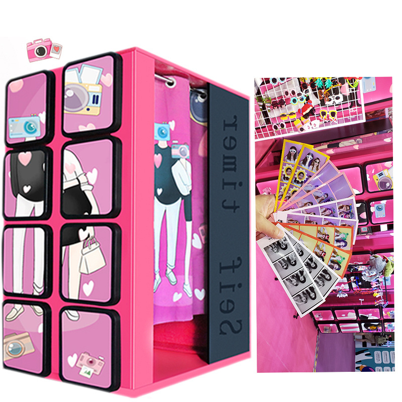 2021 Korean Self Picture Booth Machine Instant Printing Photobooth Props/Photobooth Backdrop/Photobooth Machine