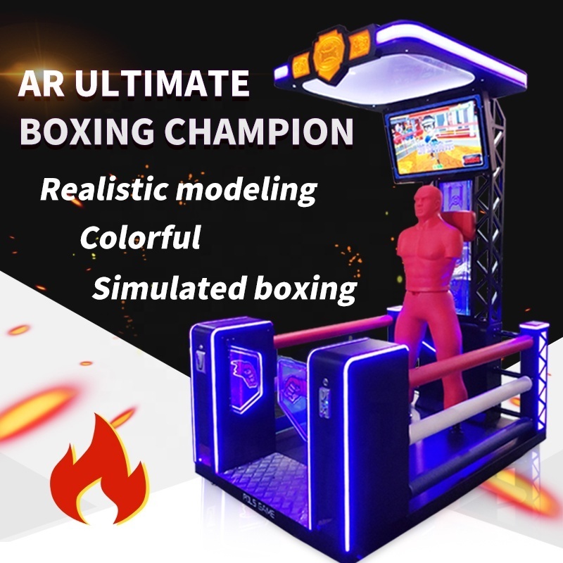 Colorful Park Man Arm Burn Punching Hiting Hot Sale Boxing Machine/Boxing Training Machine/Boxing Arcade Machine