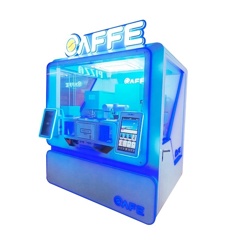 Coin Operated Fresh Milk Commercial Tea Coffee Vending Machine Instant Self Service Automatic Coffee Vending Machine