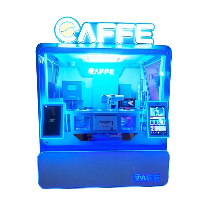 Coin Operated Fresh Milk Commercial Tea Coffee Vending Machine Instant Self Service Automatic Coffee Vending Machine