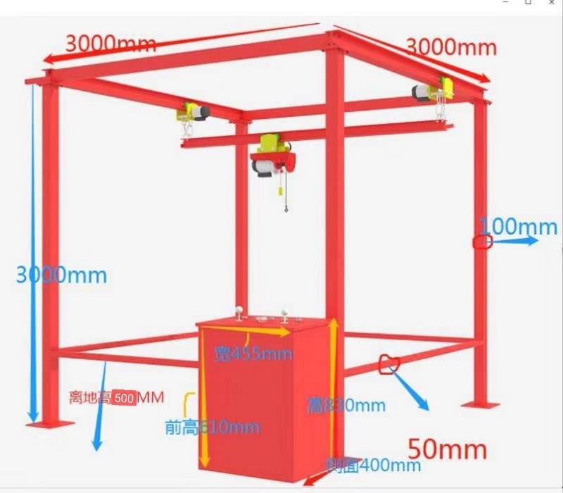 Source Factory Human Claw Machine Real Person Catching Gift Game Machine