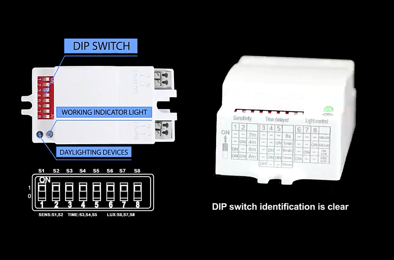 China Supplier Pdlux PD-MV1027-Z Manufacturer Doppler Motion Detector Radar Microwave Sensor for Light Switch