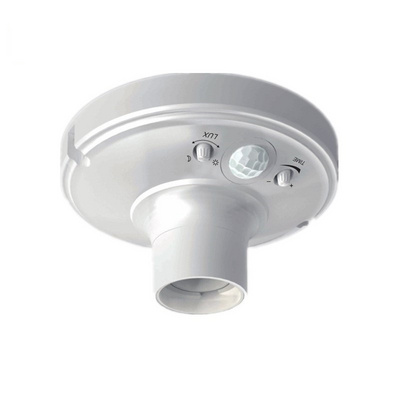 Pdlux PD-PIR114 Smart Human Body Motion Detector Switch Sensor LED E27 Ceiling Lights Lamp Holder PIR Sensor Motion 50/60hz 6-8m