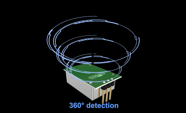 Pdlux PD-V10-G5  Hb100 X 10.525ghz Microwave Radar Motion Sensor Speed Doppler Sensor 2-16m Human Body Induction Switch Module